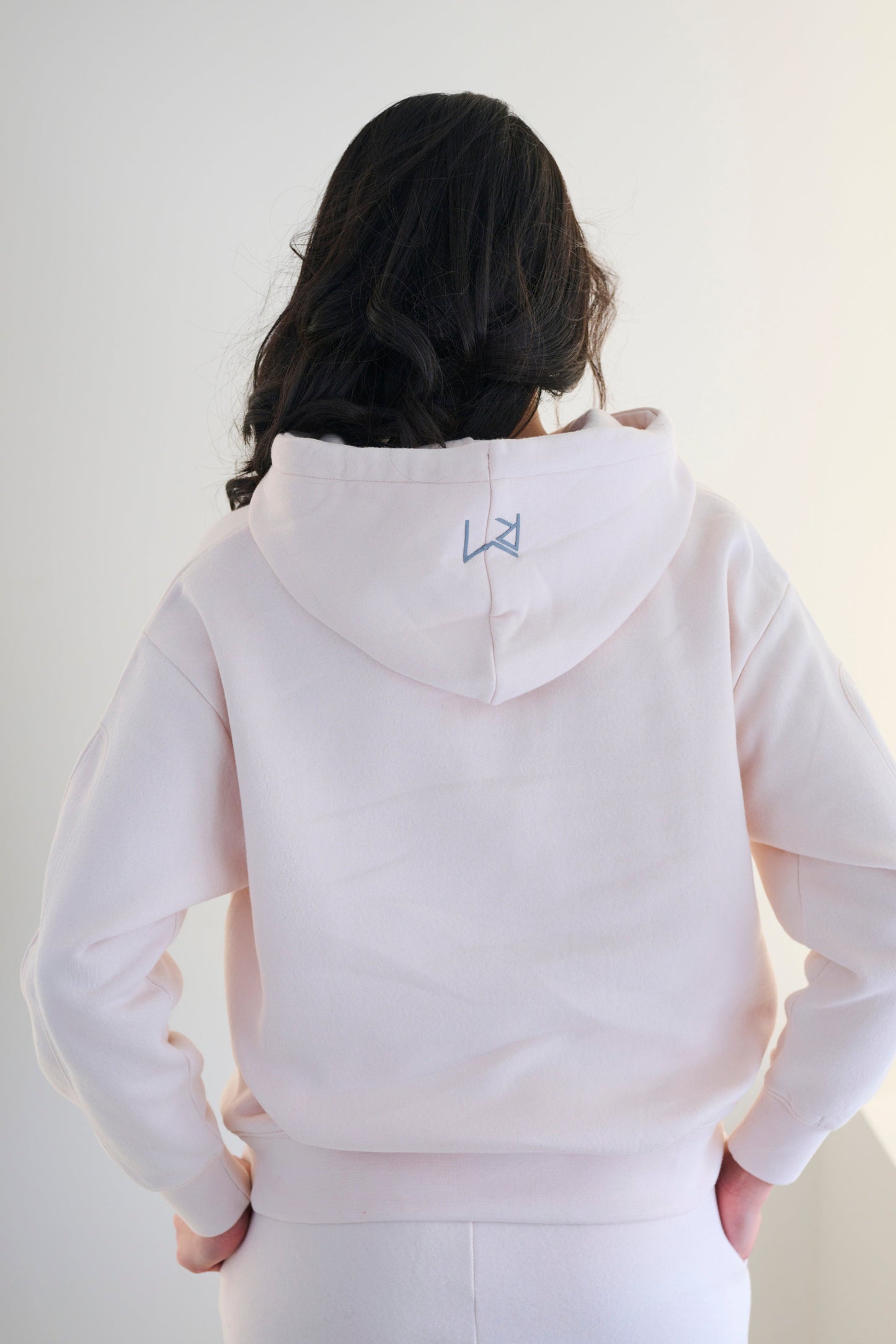 Oversized Hoodie - Powder Pink